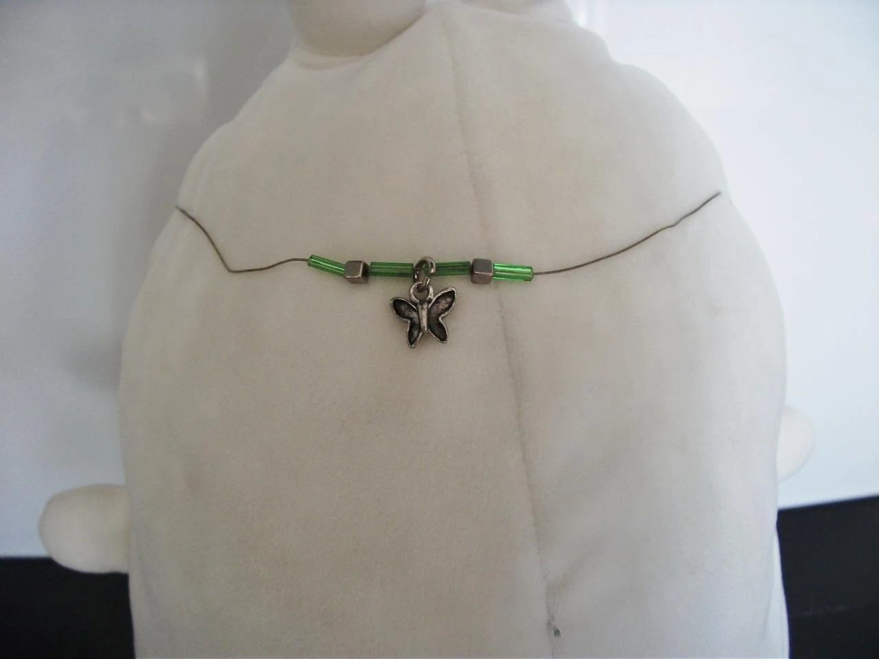 Colar borboleta verde – photo 2